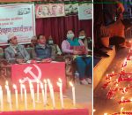 Maoists celebrate People's War Day, students light lamps