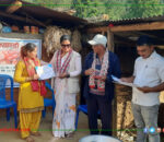 Trainingविपद् अध्ययन गर्दै मन्त्री दाहाल सिन्धुपाल्चोकमा